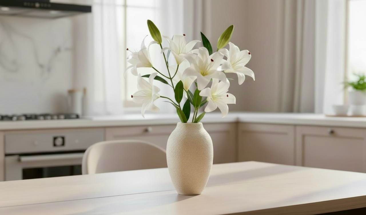 Triple Bloom Lily